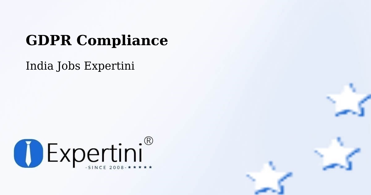 EU GDPR Compliance Statement – Nanded - India Jobs Expertini
