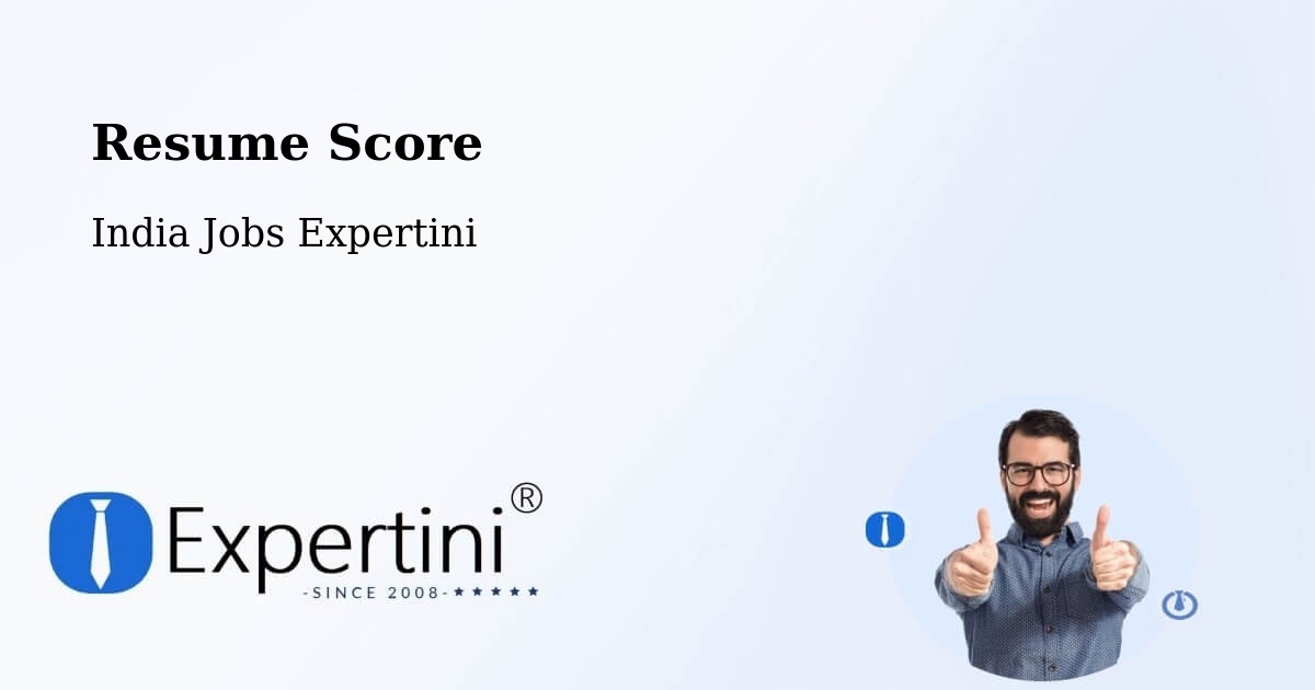 Resume Score & Job Description Match Tool – Nanded - India Jobs Expertini